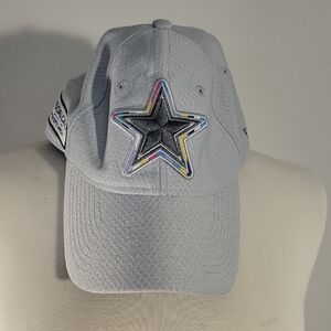 Dallas Cowboys Gray Star Embroidered Cap